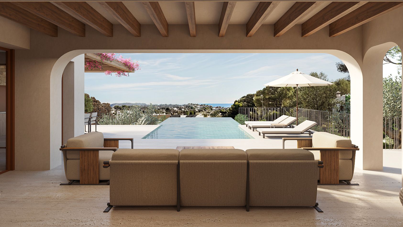 PROYECTO ESTILO IBICENCO CON VISTAS AL MAR - 2