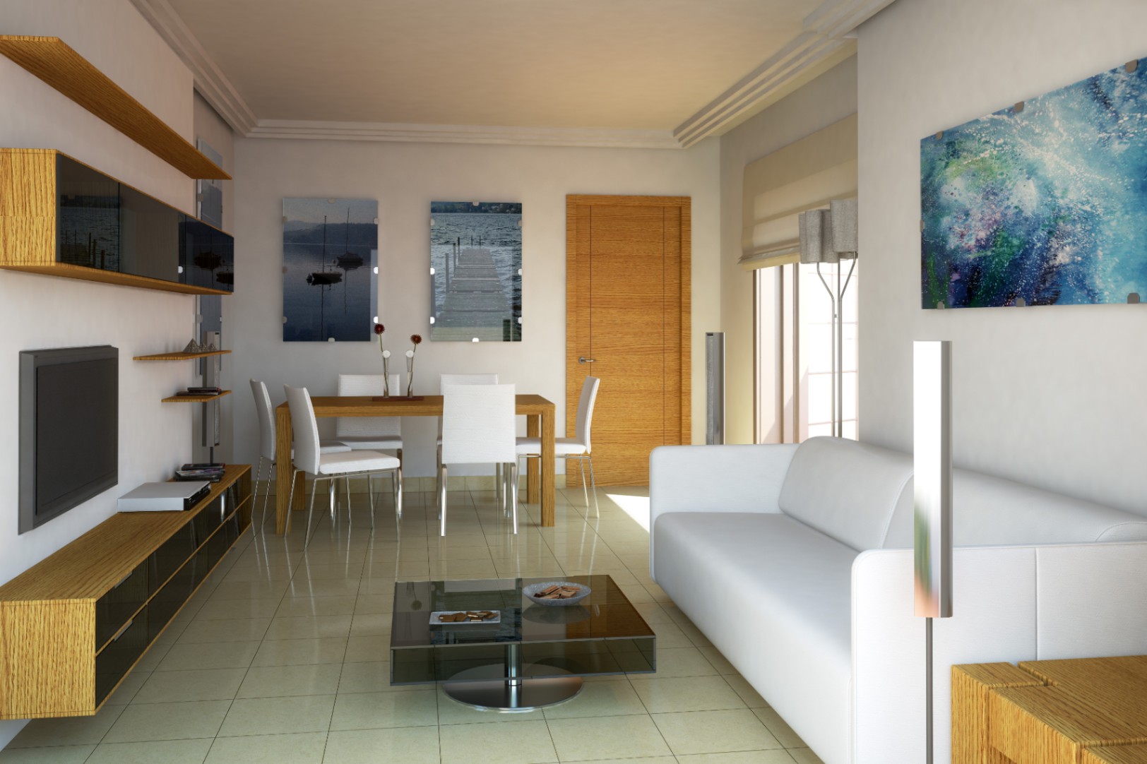 Spectaculair appartement met 2 slaapkamers in de urbanisatie Gasparot met zwembad en garage inbegrepen