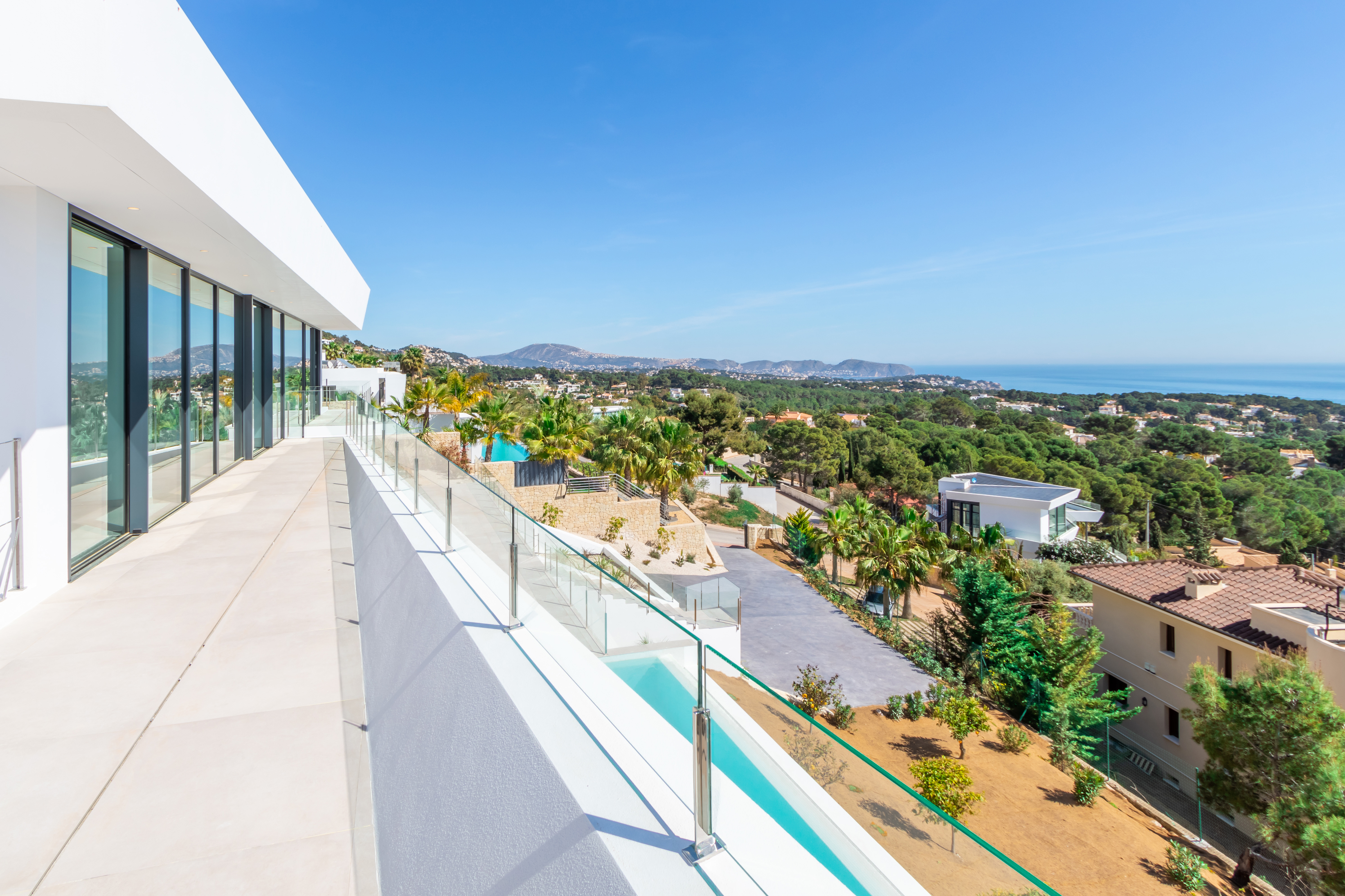 Modern villa with exclusive design.